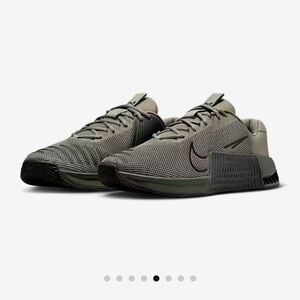 Nike Met Con 9 Olive and Black Athletic Shoes